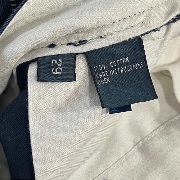 Polo Ralph Lauren Shorts Size 29 Navy Classic Flat Front Chino Casual Prepster - Picture 5 of 7